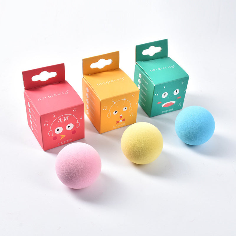New Pet Cat Peppermint Sounds Relaxing Toy Ball