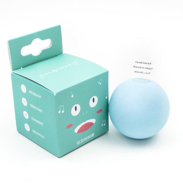 New Pet Cat Peppermint Sounds Relaxing Toy Ball
