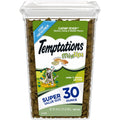 Temptations MixUps Catnip Fever Flavor Crunchy and Soft Cat Treats 30 oz. Tub