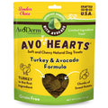 AvoDerm AvoHearts Turkey and Avocado Formula Dog Treats 5oz bag
