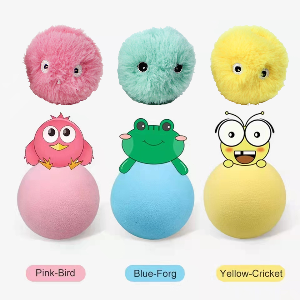 New Pet Cat Peppermint Sounds Relaxing Toy Ball